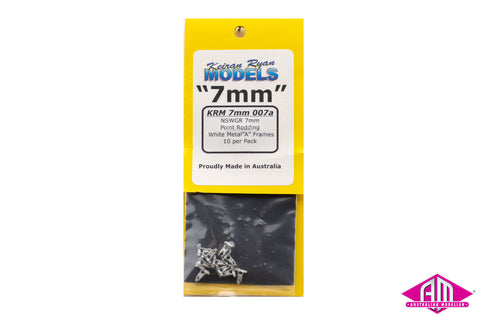 KRM-7007A - NSWGR Point Rodding 'A' Frames - 10pc (7mm Scale)