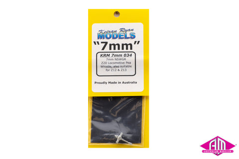 KRM-7034 - NSWGR Z20 Locomotive Pea Whistle (7mm Scale)