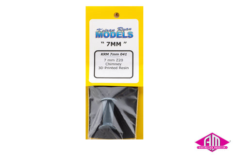 KRM-7041 - 7 mm Z20 Chimney Stack (7mm Scale)