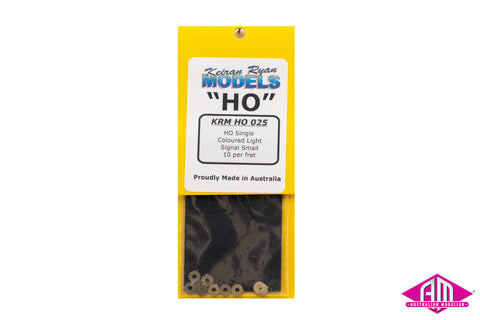 KRM-HO025 - Single Coloured Light Signal - Small (HO Scale)