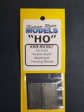 KRM-HO067 - Arcadia Style Weldmesh Fence Panels - 10pc (HO Scale)