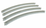 KA20-132 - Unitrack Curve - 348mm Radius - 45 Degree 4pc (N Scale)