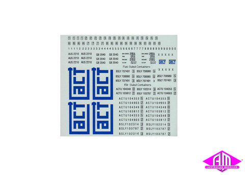 ACTU pos decal LCD-16