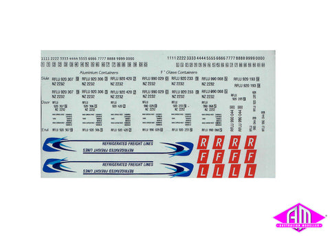 Refrigerated Freight Lines (small) decal LCD-18