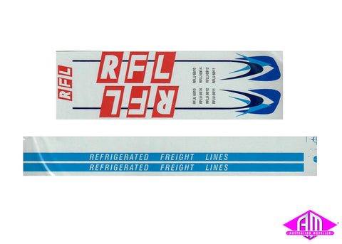 Refrigerated Freight Lines -2 large decal LCD-19