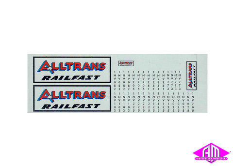 Alltrans Railfast decal LCD-20