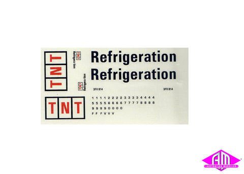 TNT Refrigeration decal LCD-2