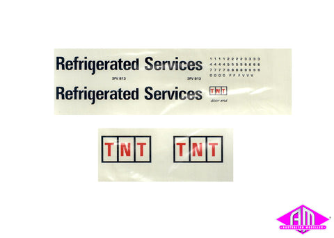 TNT Refrigerated services decal LCD-3