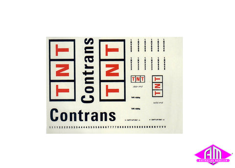 TNT Contrans -1 (20 foot) decal LCD-4