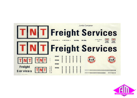 TNT Freight Service -2 small decal LCD-7