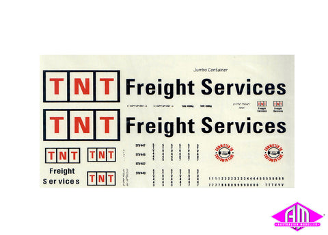 TNT Freight Service -3 large decal LCD-8