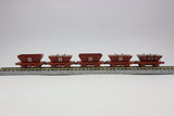 LCH002 - Private Owner Non Air Coal Hoppers - 5 Car Pack (N Scale)