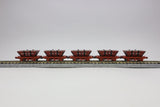 LCH006 - Private Owner Non Air Coal Hoppers - 5 Car Pack (N Scale)