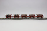 LCH007 - Private Owner Non Air Coal Hoppers - 5 Car Pack (N Scale)