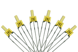 DCC Concepts LED-RWT - Tower Type Dual Colour - 2mm (w/Resistors) - Prototype White/Red (6 Pack)
