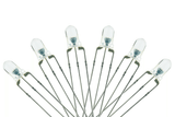 DCC Concepts LED-RY3 - T1 Type - Dual Colour - 3mm (w/Resistors) - Red/Yellow (6 Pack)