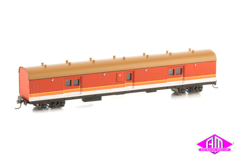LHY Passenger Brake Van 1619 Candy with Navy Roof