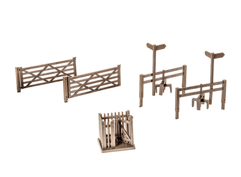 Peco - LK-86 - Field Gates, Styles and Wicket Gate (HO Scale)