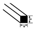 MS-100 - Styrene - Square Rod - .100