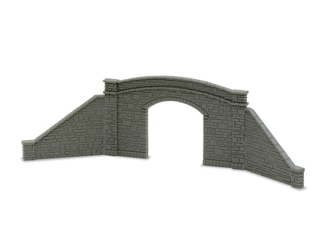 Peco - NB-33 - Bridge Side - Single Track (N Scale)