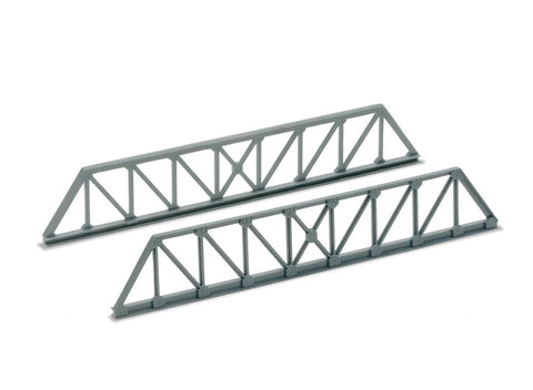 Peco - NB-38 - Girder Bridge Side - Truss Girder Type - Grey (N Scale)