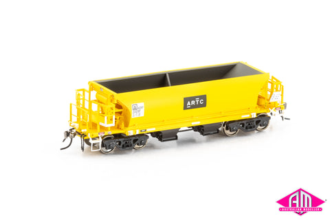 ADFF Ballast Hopper ARTC (Yellow) V2 Logos 4 car pack NBH-19