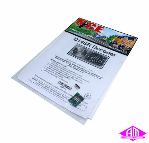 NCE - D14SR Decoder Direct plug 6 EFX