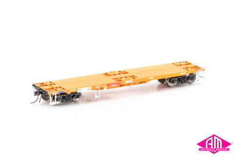 NQJX Container Wagon, RailCorp Orange - 4 Car Pack NCW-35