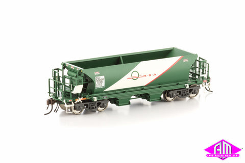 NDFF Ballast hopper RSA dark green and white 4 car pack NBH-5