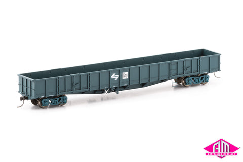 NOCY Open Wagon, PTC Blue with White L7 - 4 Car Pack NOW-28