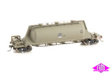 NSWR Cement Hoppers Grime 4 car set NPCF-02