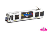 Tangara 4 car set, Cityrail Blue/Yellow Livery With L7 Sydney 2000 (Mortdale) T6 NPS-13 HO Scale