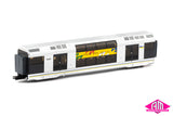 Tangara 4 car set, Cityrail Blue/Yellow Livery With L7 Sydney 2000 (Mortdale) T6 NPS-13 HO Scale