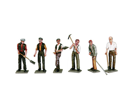 Peco - OP-11 - Workmen - Pack of 6 (O Scale)