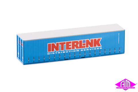 40' Curtain Side Container Interlink twin pack 40CS-02