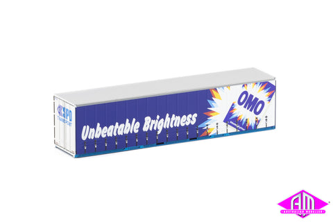 40' Curtain Side Container OMO Single pack 40CS-25