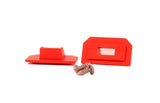 Powerline - P1238R - 48 Class Kadee Adaptor - Red (HO Scale)