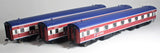 Powerline - PCCP-8 - Victorian ‘S’ Carriages V/Line Pass Corp Heritage Livery - 3 Pack (HO Scale)
