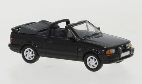 PCX870159 - Ford Escort IV Convertible - Black (HO Scale)