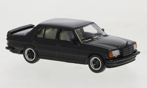 PCX870179 - Mercedes W123 AMG - Black (HO Scale)