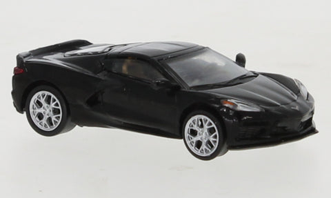 PCX870208 - Chevrolet Corvette C8 - Black (HO Scale)