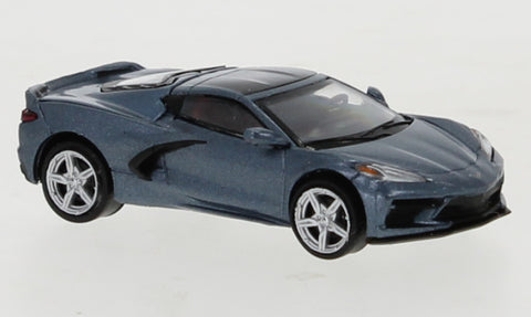 PCX870210 - Chevrolet Corvette C8 - Metallic Grey (HO Scale)