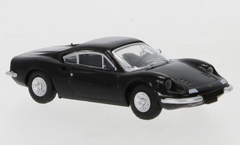 PCX870217 - Ferrari Dino 246 GT - Black (HO Scale)