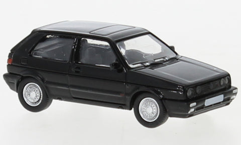 PCX870305 - VW Golf II GTI Edition One - Black - 1990 (HO Scale)