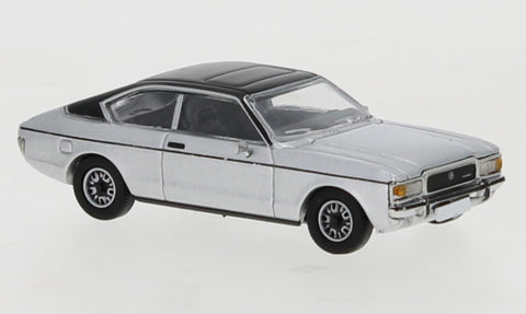 PCX870339 - Ford Granada MK I Coupe - Silver/Matte Black (HO Scale)