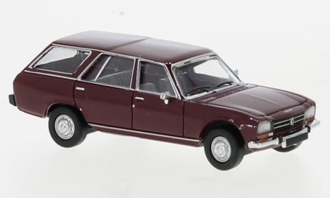 PCX870350 - Peugeot 504 Break - Dark Red (HO Scale)