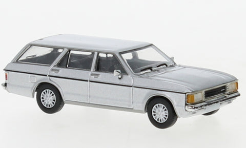 PCX870406 - Ford Granada MK I Tournament - Silver - 1974 (HO Scale)