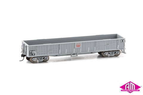 Powerline - ELX Bogie Open Wagon #ELX 501 SAR Grey (HO Scale)