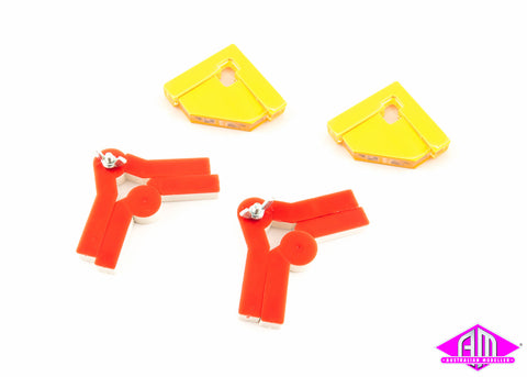 PR-SS-05 Snap N Glue Magnetic Clamps Set 4 Pack