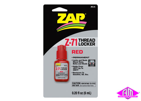 Z-71 Thread Locker Red (permanent)